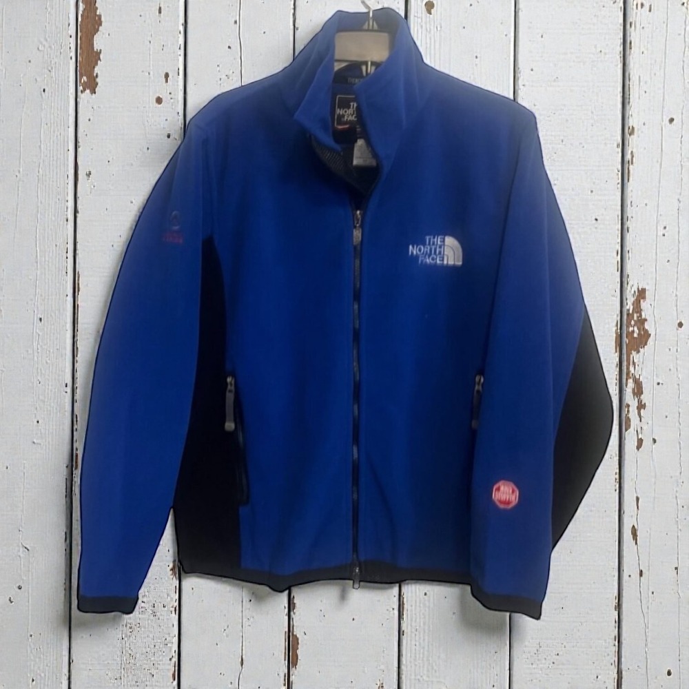 The North Face Women's Blue Summit Series Wind Stopper Gorpcore Hiking Jacket Me